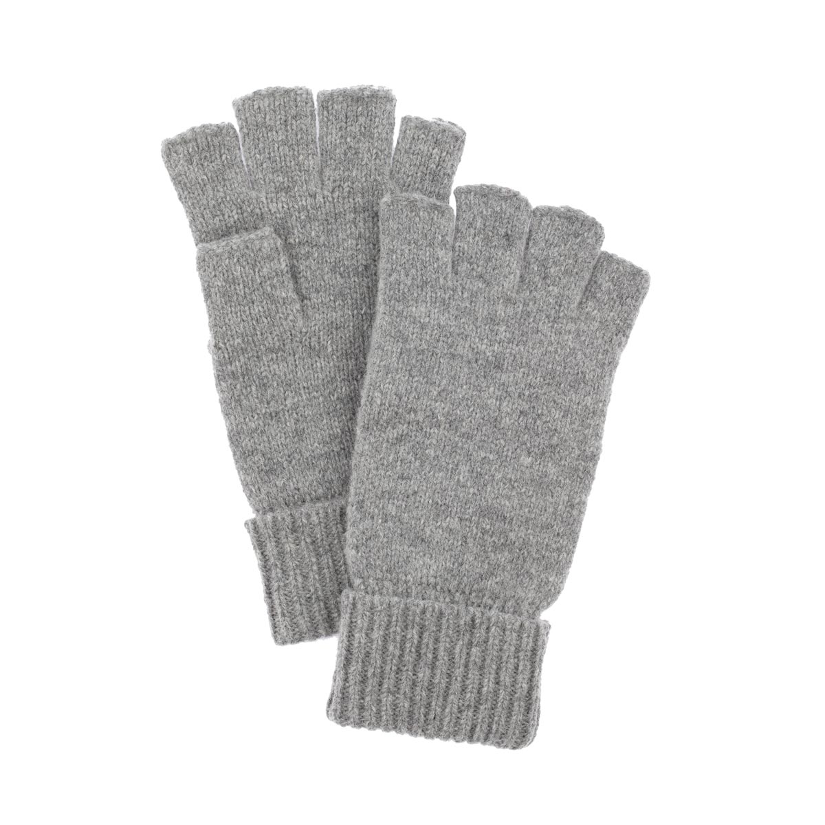 Basic Wool Half Finger Handschuhe