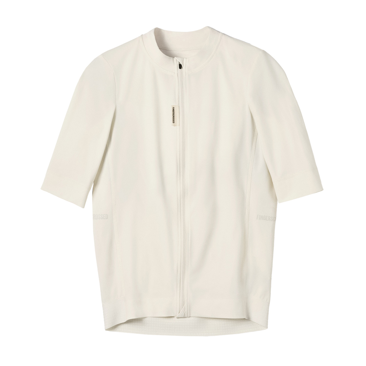 FINGERSCROSSED ROAD JERSEY MEN Fahrradtrikot Trikot Rennrad Männer kurzarm shortsleeve antique cream weiss beige FINGERSCROSSED ROAD JERSEY MEN Fahrradtrikot Trikot Rennrad Männer kurzarm shortsleeve antique cream weiss beige Freisteller vorne