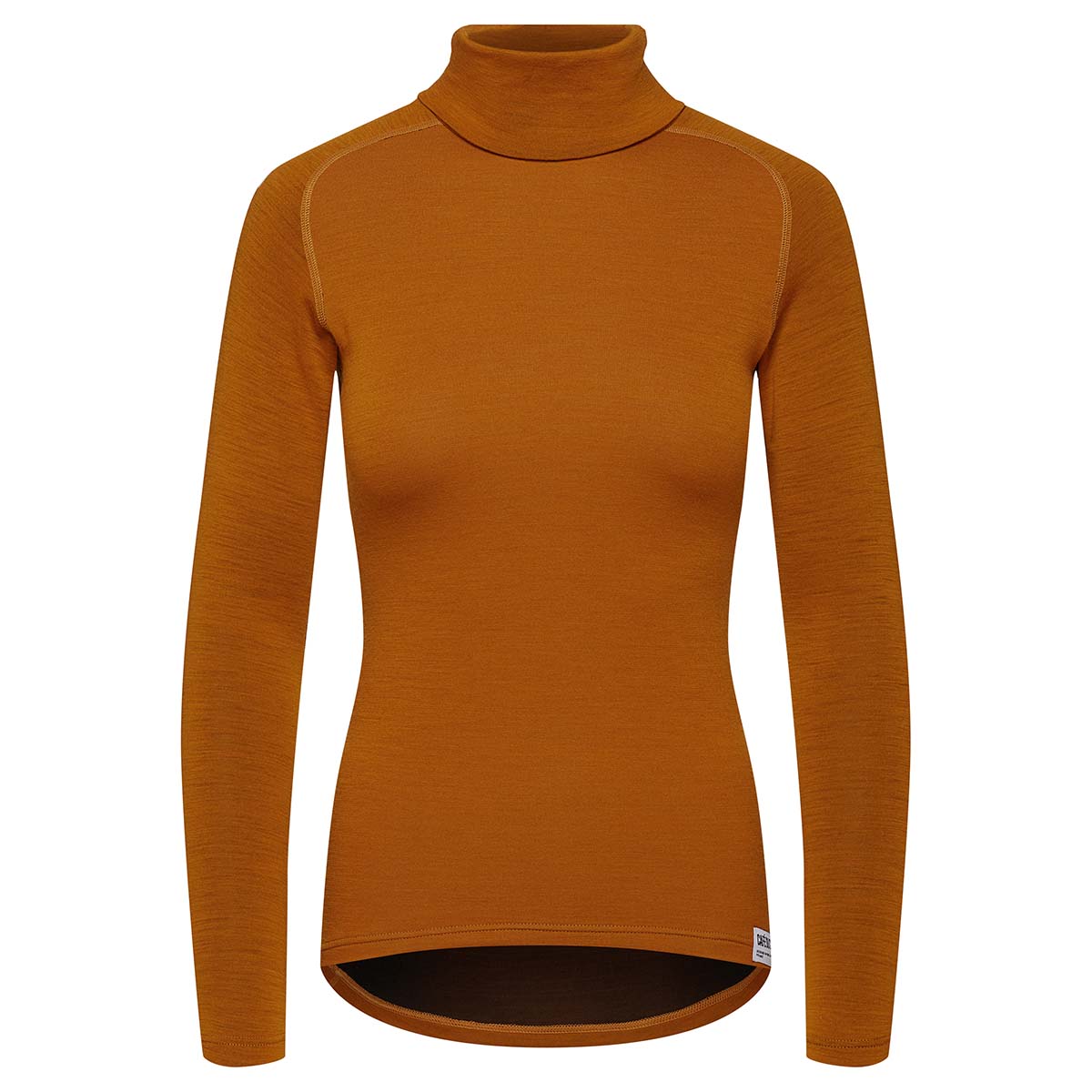 Café du Cycliste Camille Merino Base Layer Langarm Unterhemd Damen Cafe_du_Cycliste-Camille_Long_Sleeve_Base_Layer-Syrup_Brown-1