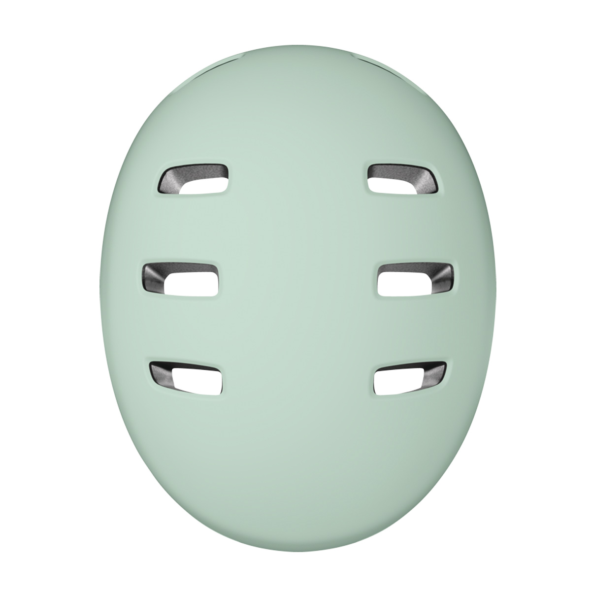 ABUS XOXO Helm City Skate Helm mint grün ABUS XOXO Helm City Skate Helm mint grün von oben