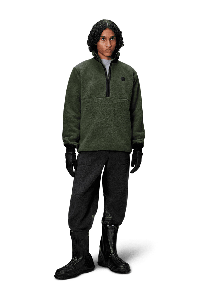 RAINS Yermo Halfzip T1 Fleece Pullover Unisex Rains_Yermo-Fleece-Halfzip-T1-Unisex_green_04