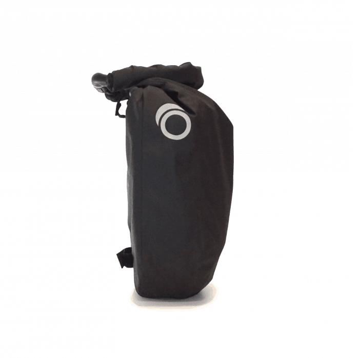 Overade Loxi secure bike pannier 15L Sichere Fahrradtasche Overade-Loxi-15L-seitlich