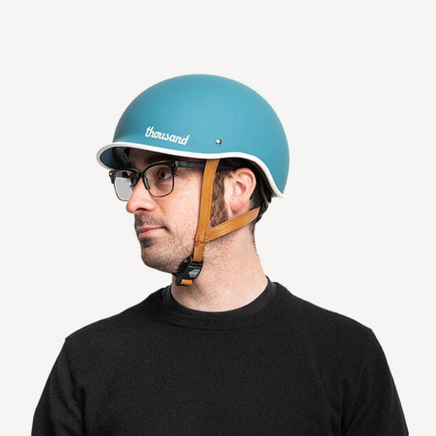 Thousand Heritage Fahrradhelm thousand-Helmet-Heritage-coastal-blue-on-body