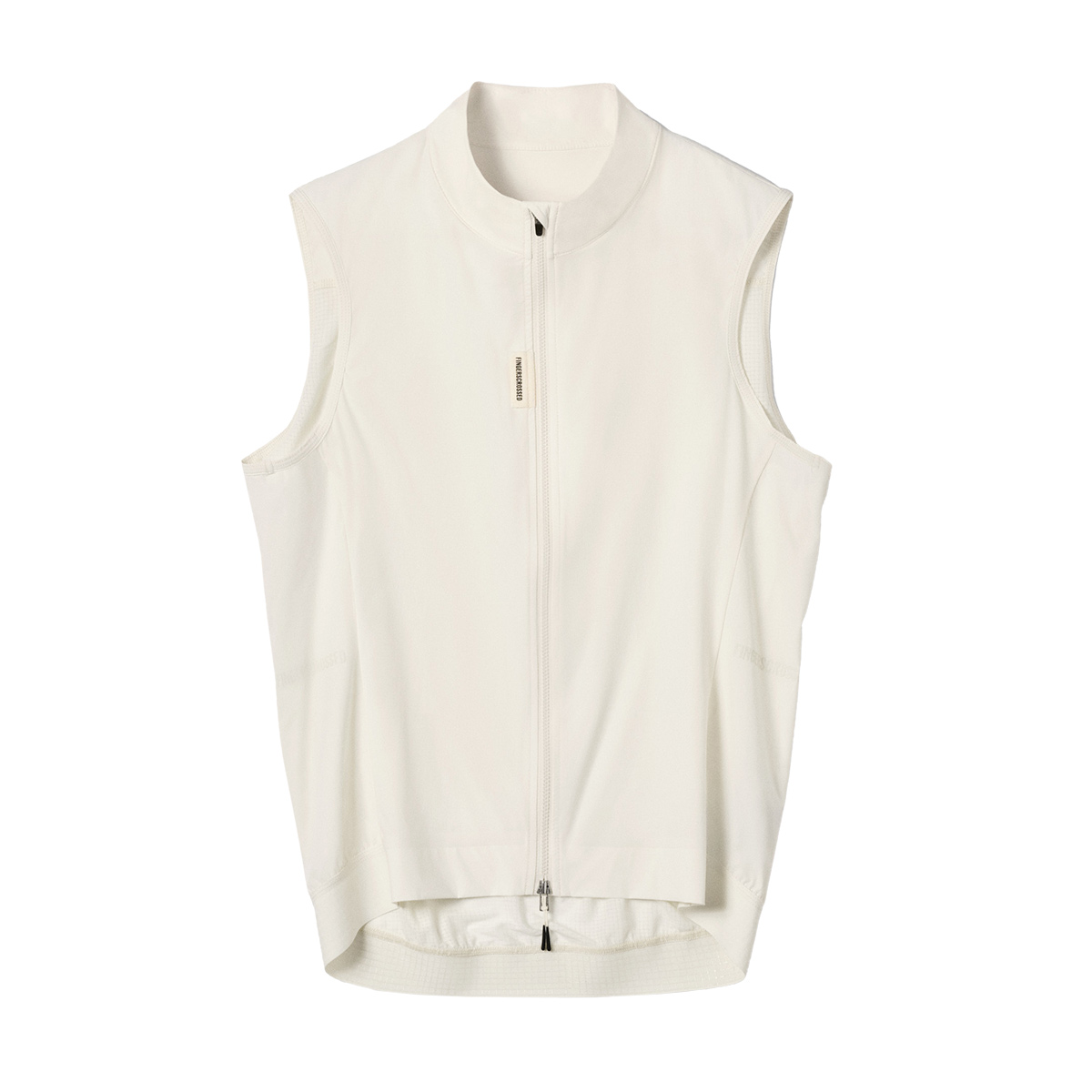 FINGERSCROSSED ROAD WIND VEST Men Weste Windbreaker Männer Radsport antique cream weiss beige FINGERSCROSSED ROAD WIND VEST Men Weste Windbreaker Männer Radsport antique cream weiss beige Freisteller vorne